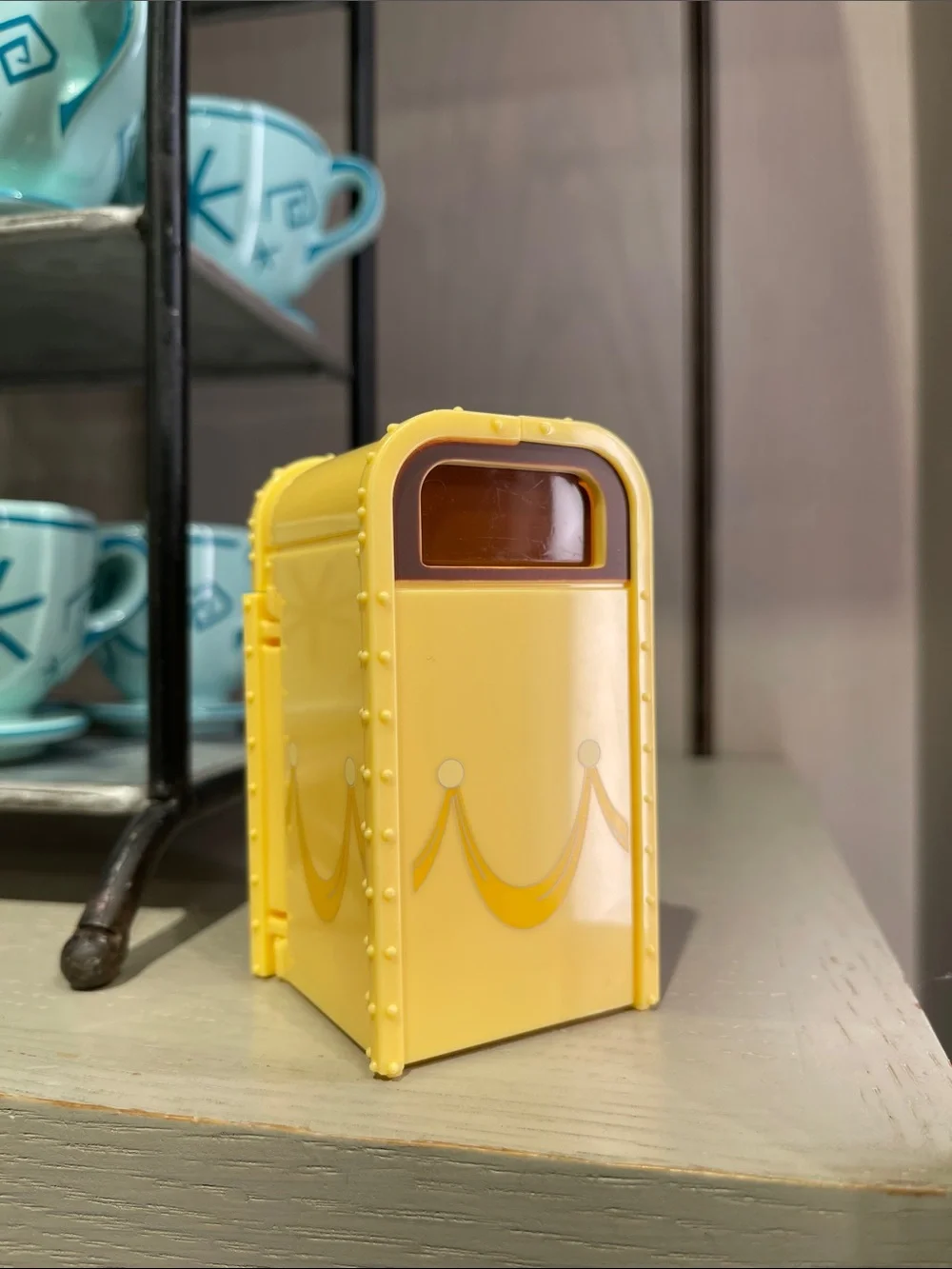 Bell Miniature Disney Trash Bin Decor